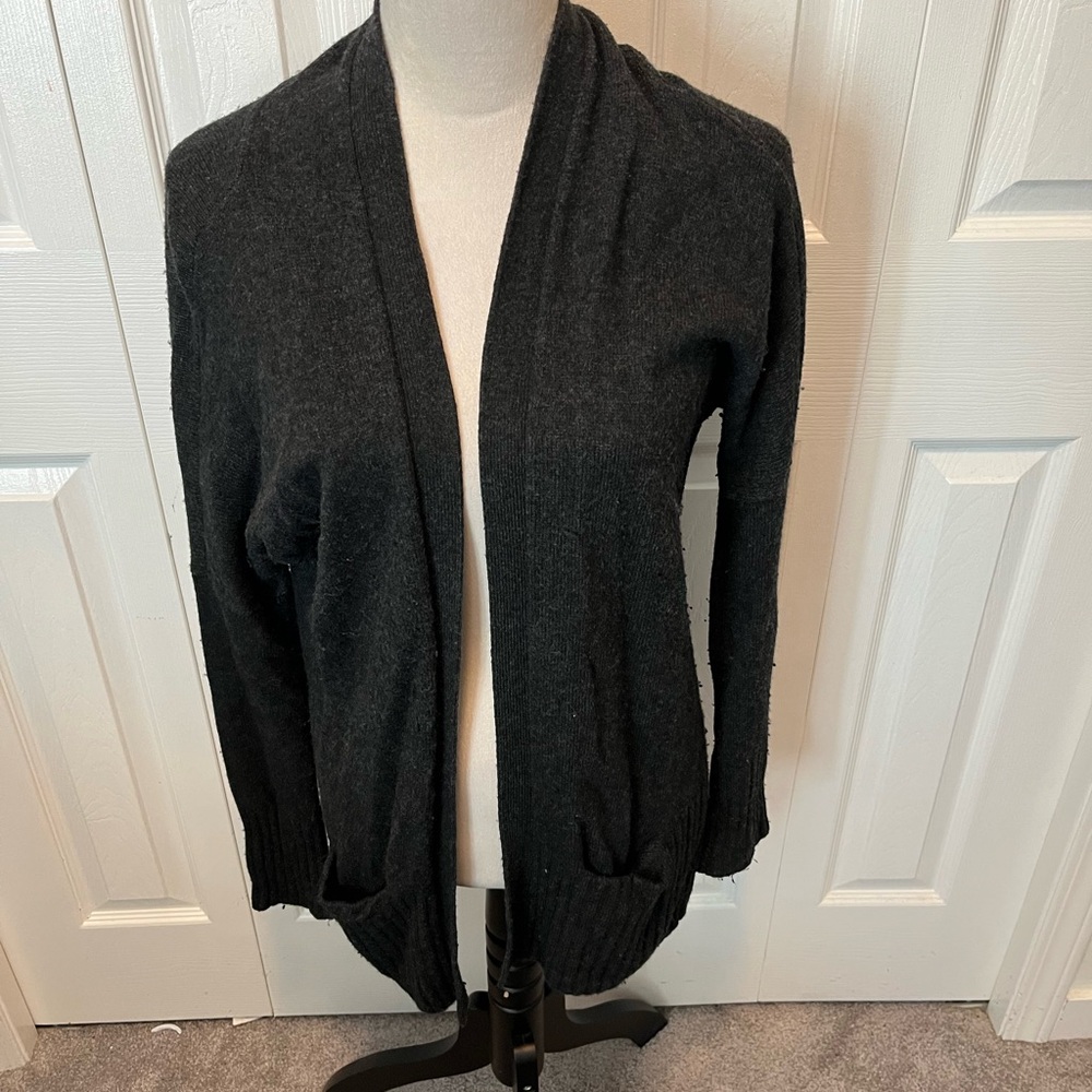 Sunday Best from Aritizia size S Women's Black Open Front Cardigan Sweater